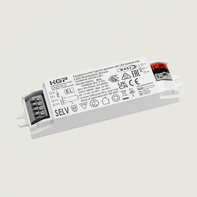 Multi CC 100/.../700mA 23W DALI NFC
