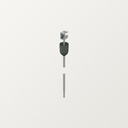 Plafondbeugel -1m schroefdraad..