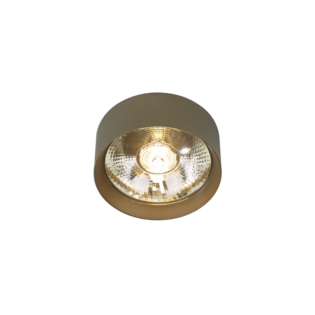 7Ty in BLACK / 12° / Driver excl. / False & concrete ceiling1241LM 2700K CRI97 IP50