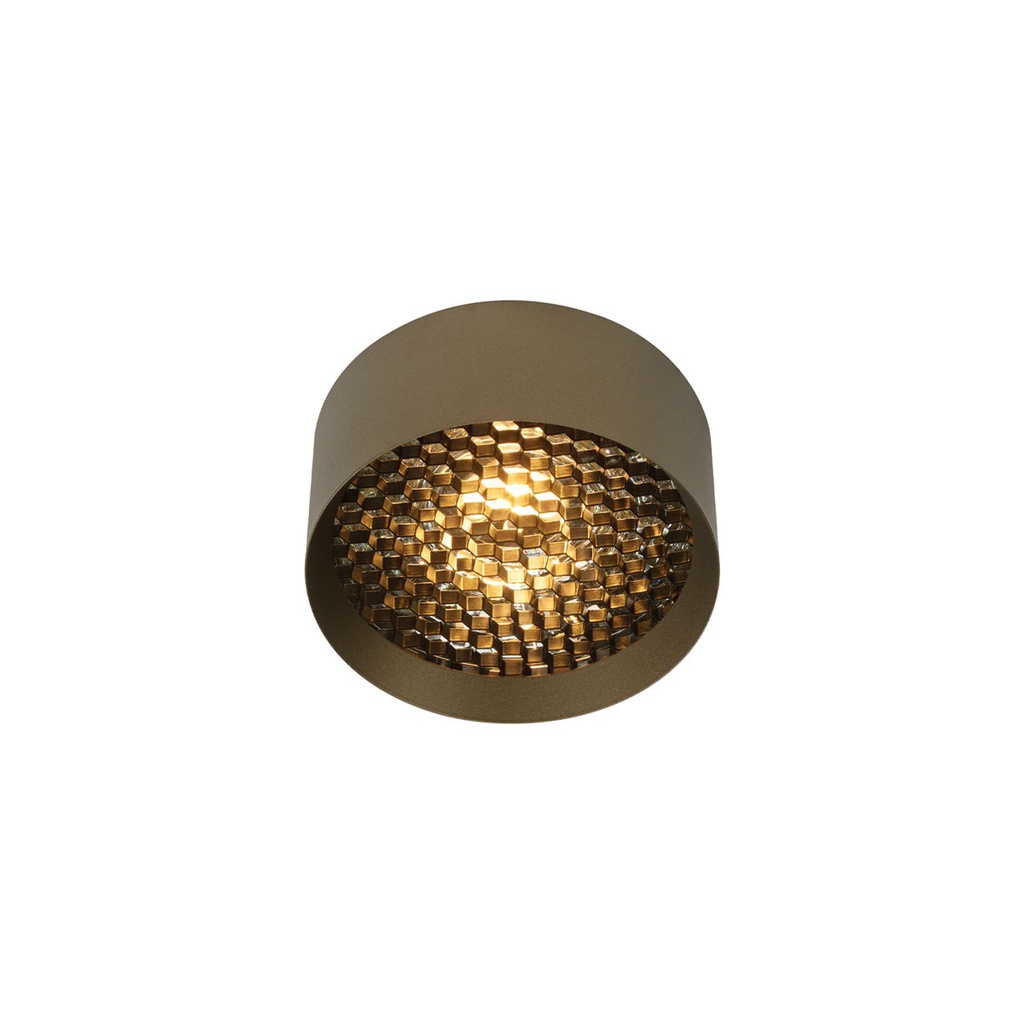 7Ty in with honeycomb BLACK / 24° / Driver excl. / False & concrete ceiling1241LM 2700K CRI97 IP50