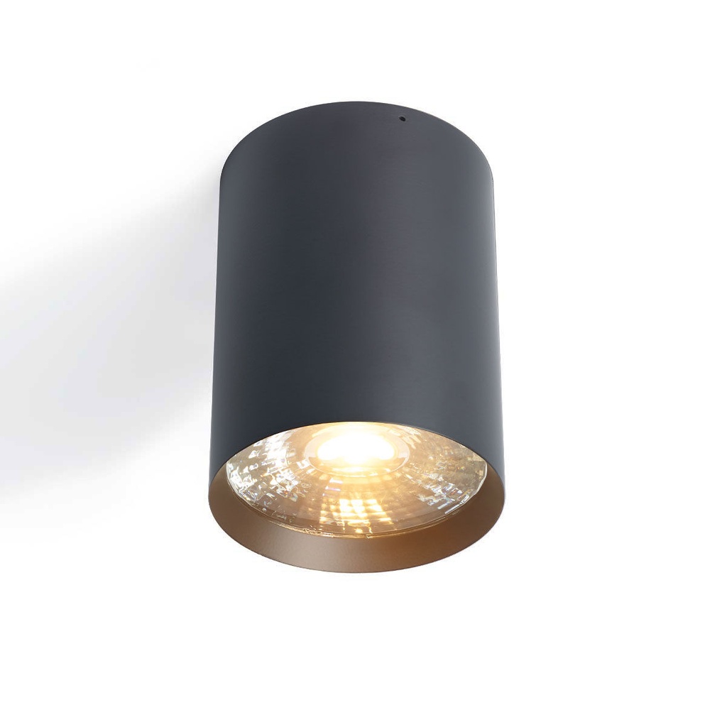 7Ty up BATHROOM with honeycomb GOLD / 40° / dimmable (TRIAC/IGBT)913LM 2700K CRI97 IP55