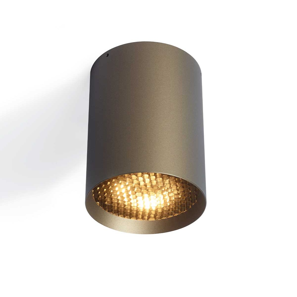7Ty up with honeycomb BLACK / 40° / dimmable (TRIAC/IGBT)913LM 2700K CRI97 IP50