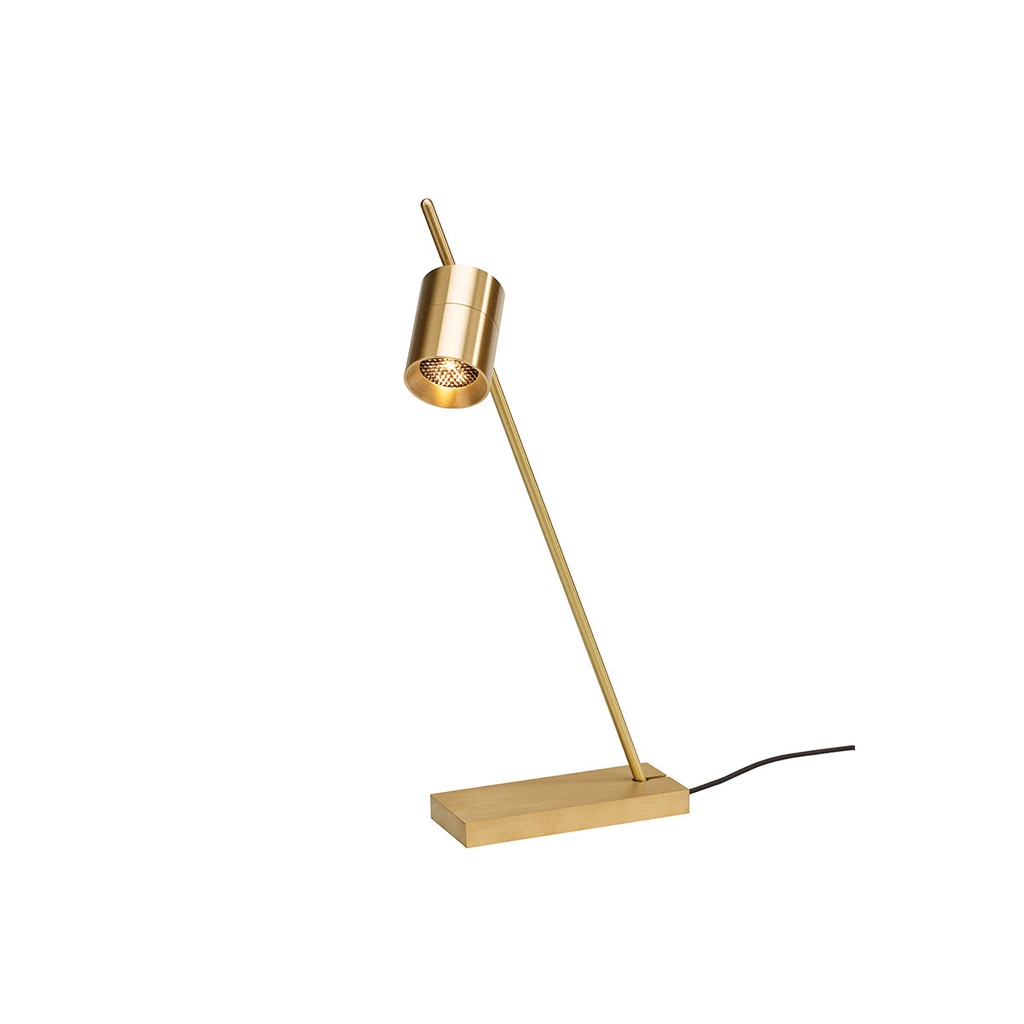 Aude-Table with honeycomb BLACK / 2700K / with US-Plugdriver with PUSH-DIM button on cable 487LM 2700K CRI95 IP50