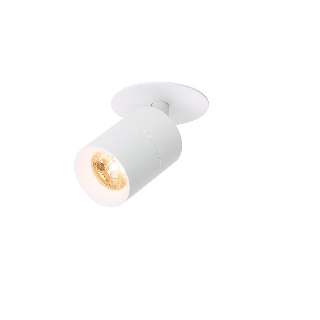 Audette in NICKEL / 3000K / 23° / Driver excl. / Concrete ceiling633LM 2700K CRI95 IP50