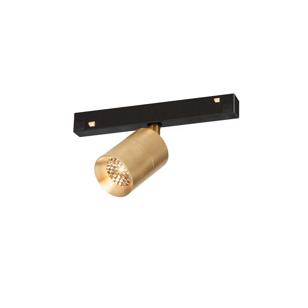 Audette Track 48V with honeycomb GUNMETAL + BLACK adapter / 2700K / 40° / adapter incl. / Driver excl.673LM 3000K CRI95 IP50