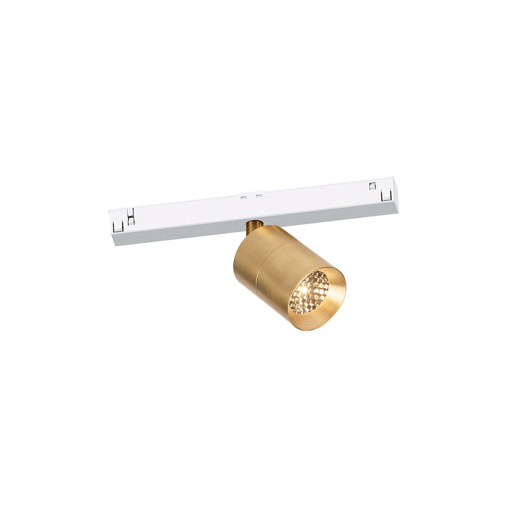 Audette Track 48V with honeycomb BRONZE + BLACK adapter / 2700K / 23° / adapter incl. / Driver excl.673LM 3000K CRI95 IP50
