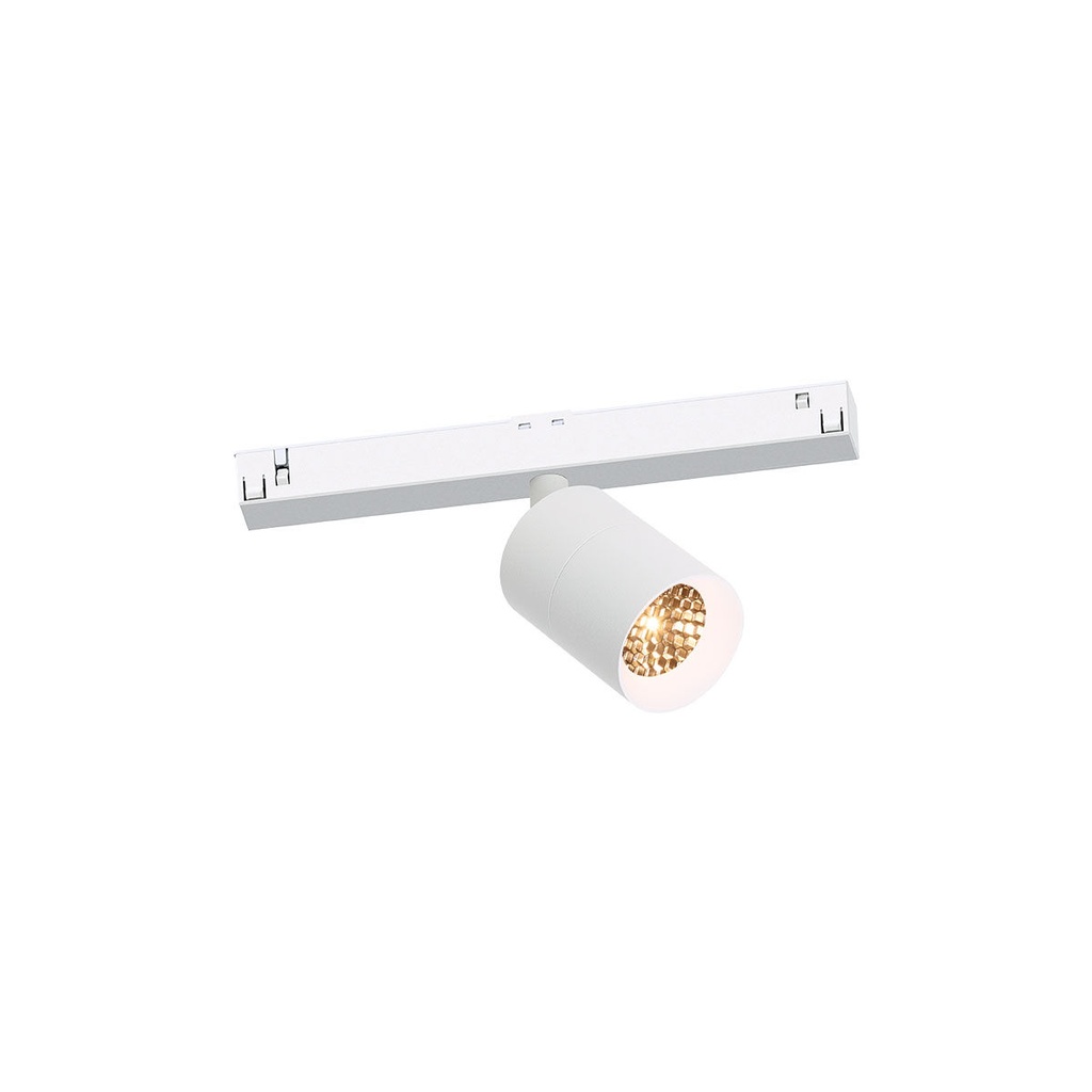 Audette Track 48V with honeycomb BRASS + WHITE adapter / 3000K / 23° / adapter incl. / Driver excl.673LM 3000K CRI95 IP50