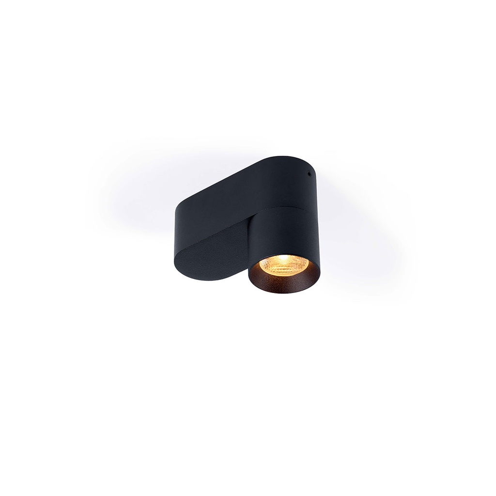 Audinno with honeycomb BRASS / 3000K / 40° / Driver excl. / Concrete ceiling487LM 2700K CRI95 IP50