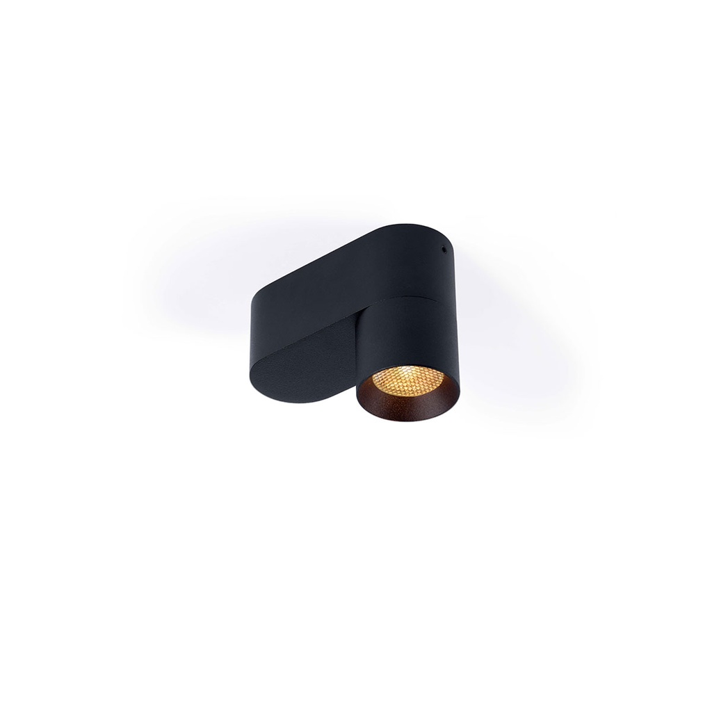 Audy 1 up Rounded BRONZE / 3000K / 40° / Driver incl. / dimmable (TRIAC/IGBT)  487LM 2700K CRI95 IP50