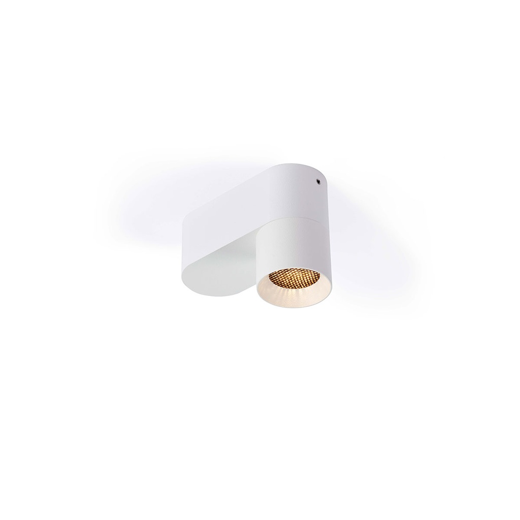 Audy 1 up Rounded NICKEL / 3000K / 40° / Driver incl. / dimmable (TRIAC/IGBT)  487LM 2700K CRI95 IP50