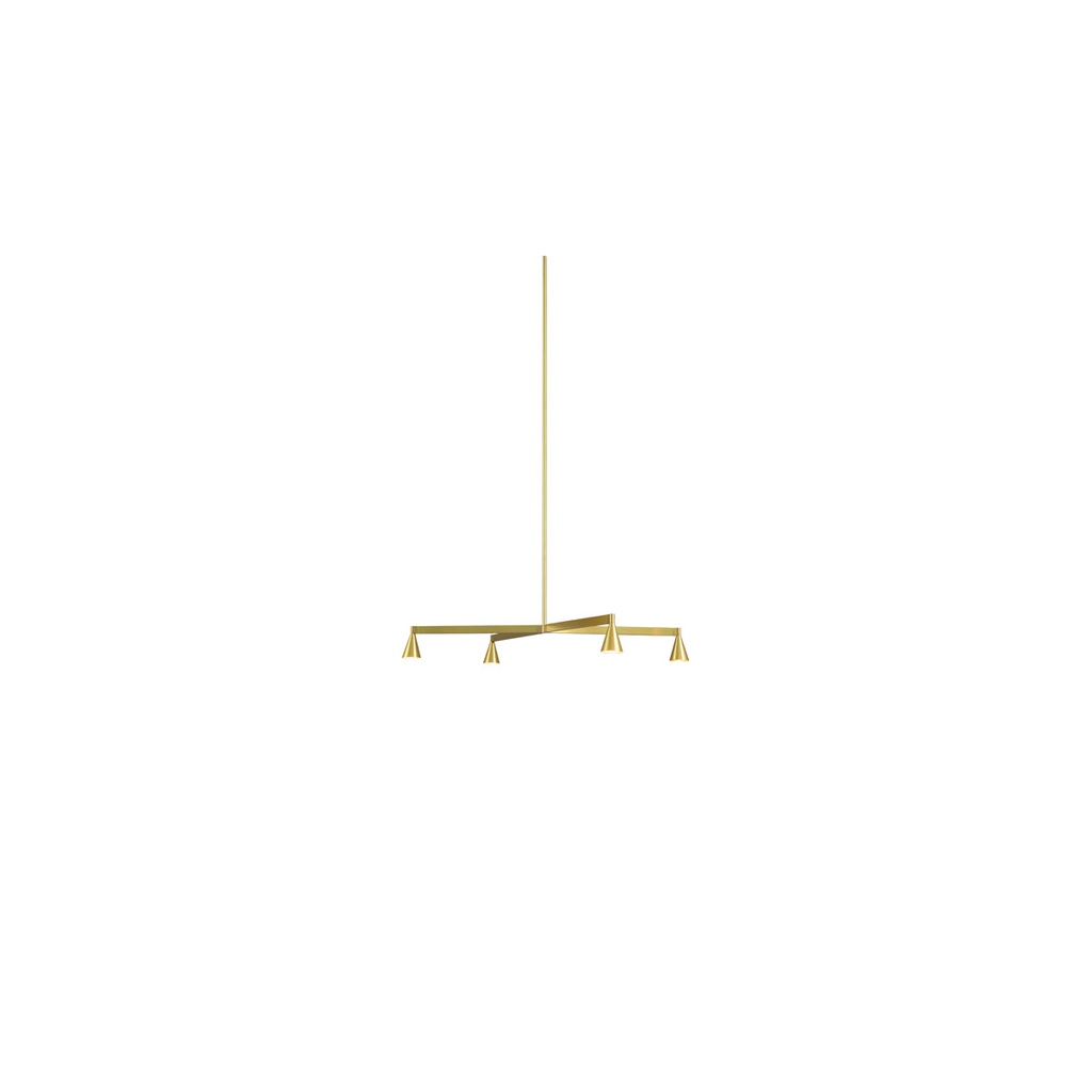 Audy-Wall 2S Duo BRONZE frame + BRASS ring / 3000K / 40° - 40° / Driver excl.4x 634LM 2700K CRI93 IP50