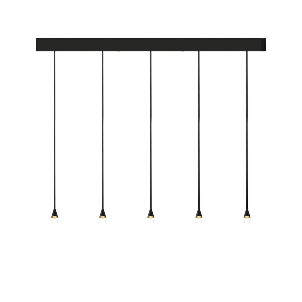 Austere-D1 3 RL79 WHITE frame + WHITE base 120CM + WHITE cable 1000mm / Driver incl. / dimmable (PUSH-DIM or DALI)5x 634LM 2700K CRI93 IP50