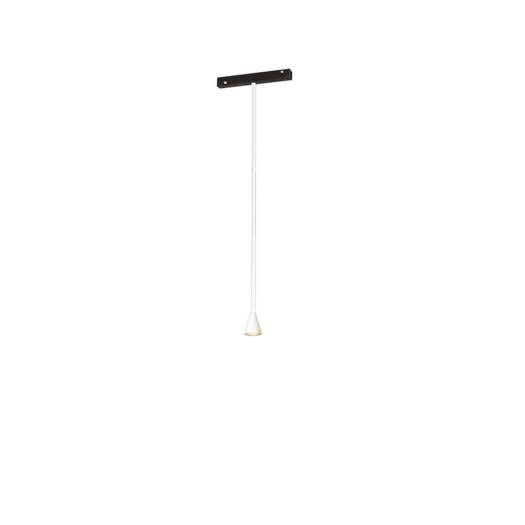 Austere-Solitaire RF100 Track 48V GUNMETAL + BLACK adapter / adapter incl. / Driver excl.634LM 2700K CRI93 IP40