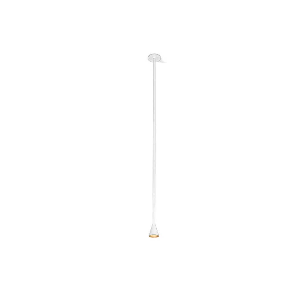 Austere-Solitaire RF D+B WHITE / Driver incl. / dimmable (TRIAC/IGBT)634LM 2700K CRI93 IP40