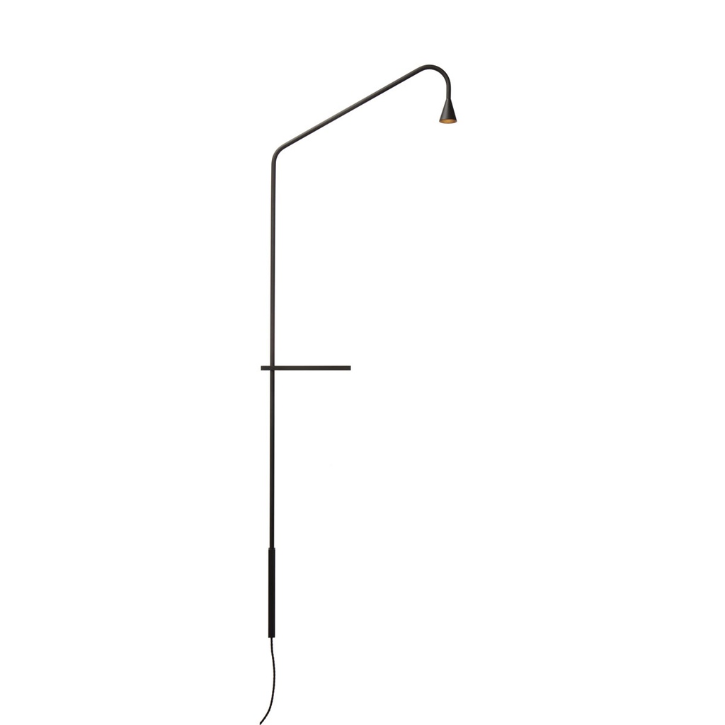 Austere-Table WHITE with EU Plugdriver & Push button dimmer 634LM 2700K CRI93 IP40