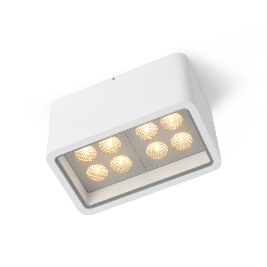 Code 2 LED CHROME / WW - 40° / Driver incl. / dimmable (TRIAC/IGBT)912LM 2700K CRI93 IP55