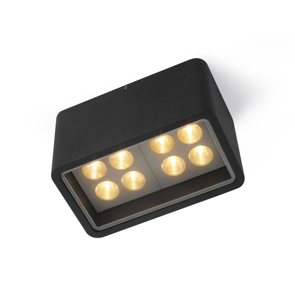 Code 2 LED BATHROOM / OUT ALU / WW - 10° / Driver incl. / non-dimmable 912LM 2700K CRI93 IP55
