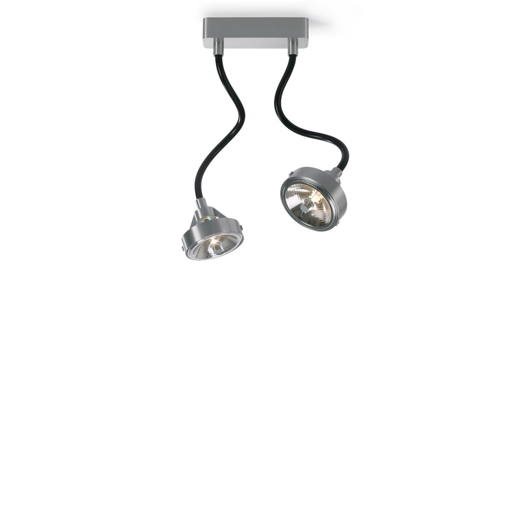 Kwa-Kwa 1FT Rounded LED L1000mm / Transf. incl. / dimmable (IGBT) / ceiling only / Bulb excl.      IP20