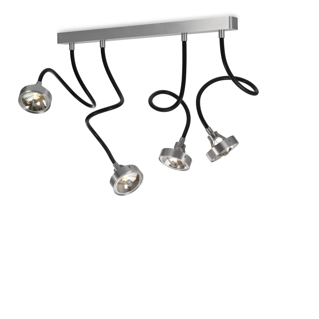 Kwa-Kwa 2FT Rounded LED L200mm / Transf. incl. / dimmable (TRIAC/IGBT) / Bulbs excl.      IP20