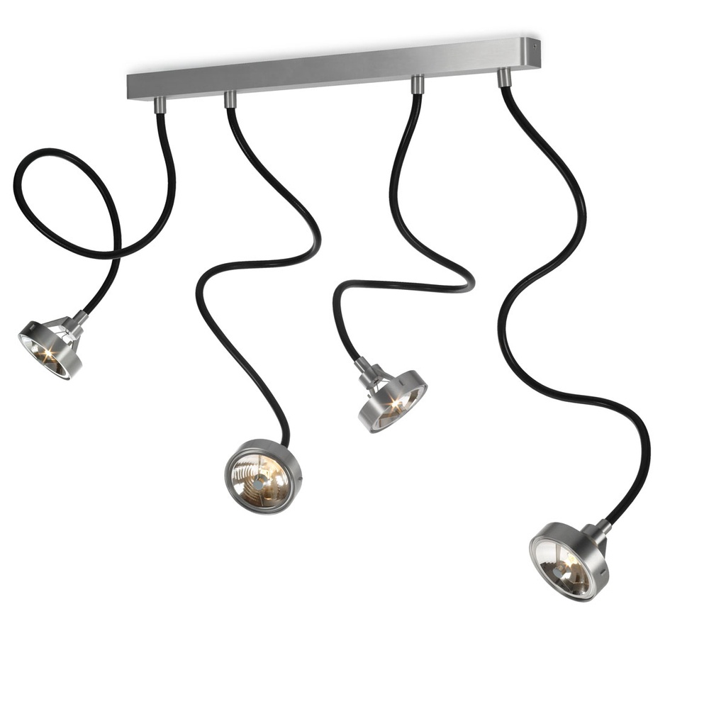 Kwa-Kwa 2FT Rounded LED L400mm / Transf. incl. / dimmable (TRIAC/IGBT) / Bulbs excl.      IP20