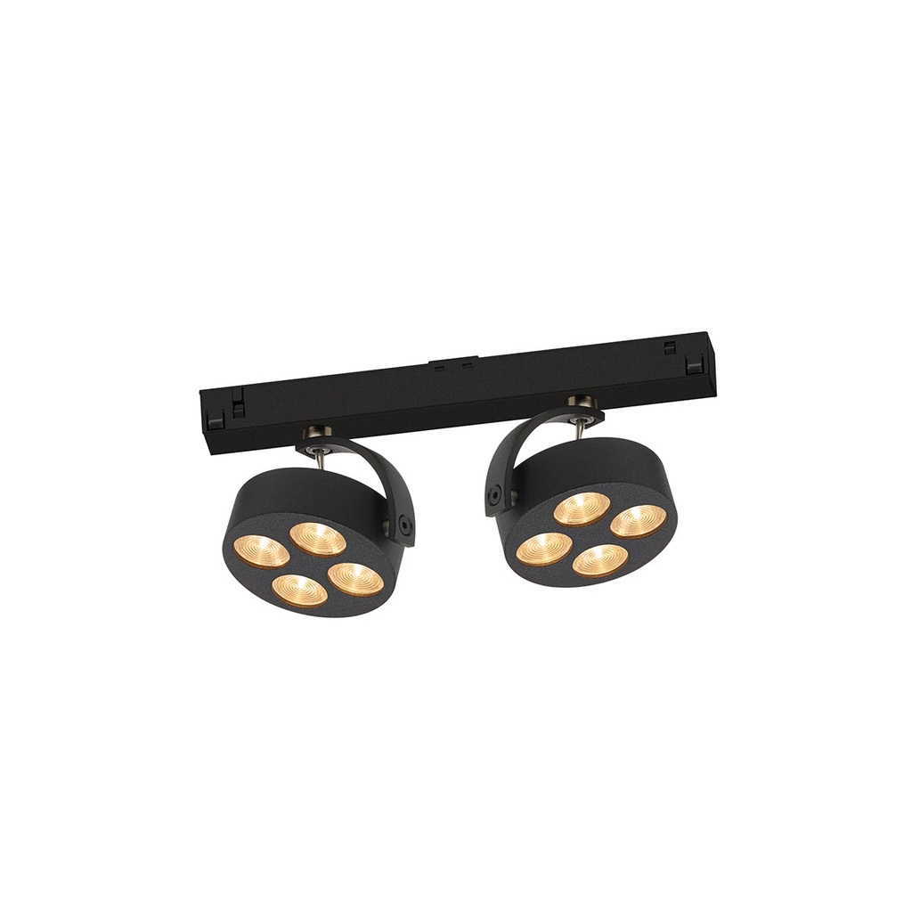 Mini-Pi 2 in ALU / WW - 25° / Driver excl. / False ceiling2x 456LM 2700K CRI93 IP40
