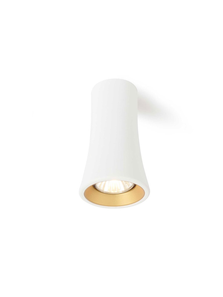Naga WHITE frame + WHITE ring / 230V / GU10 / Bulb excl.      IP20