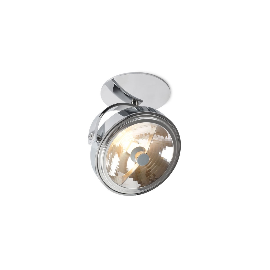 Naga WHITE frame + GOLD ring / 230V / GU10 / Bulb excl.      IP20