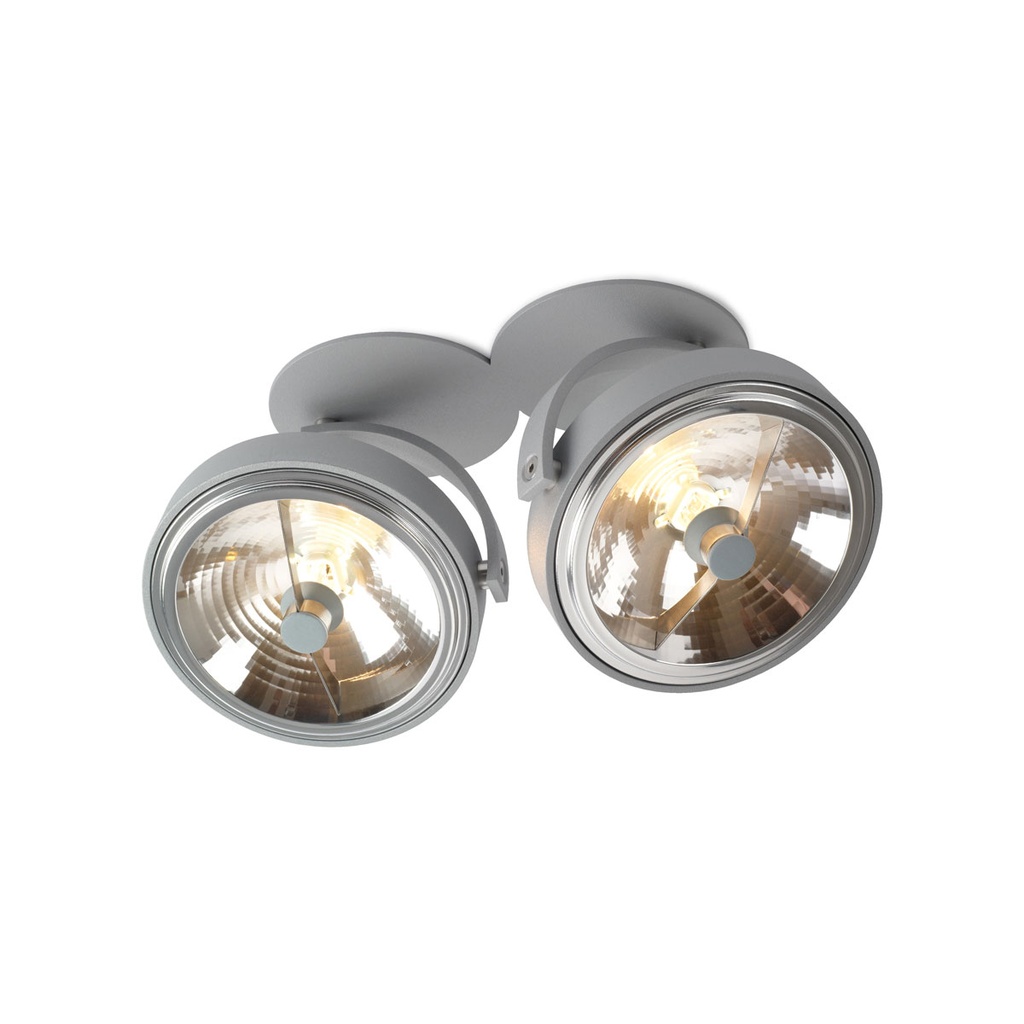 Pin-In 1 BLACK / Transf. excl. / Bulb excl. / Concrete ceiling      IP20