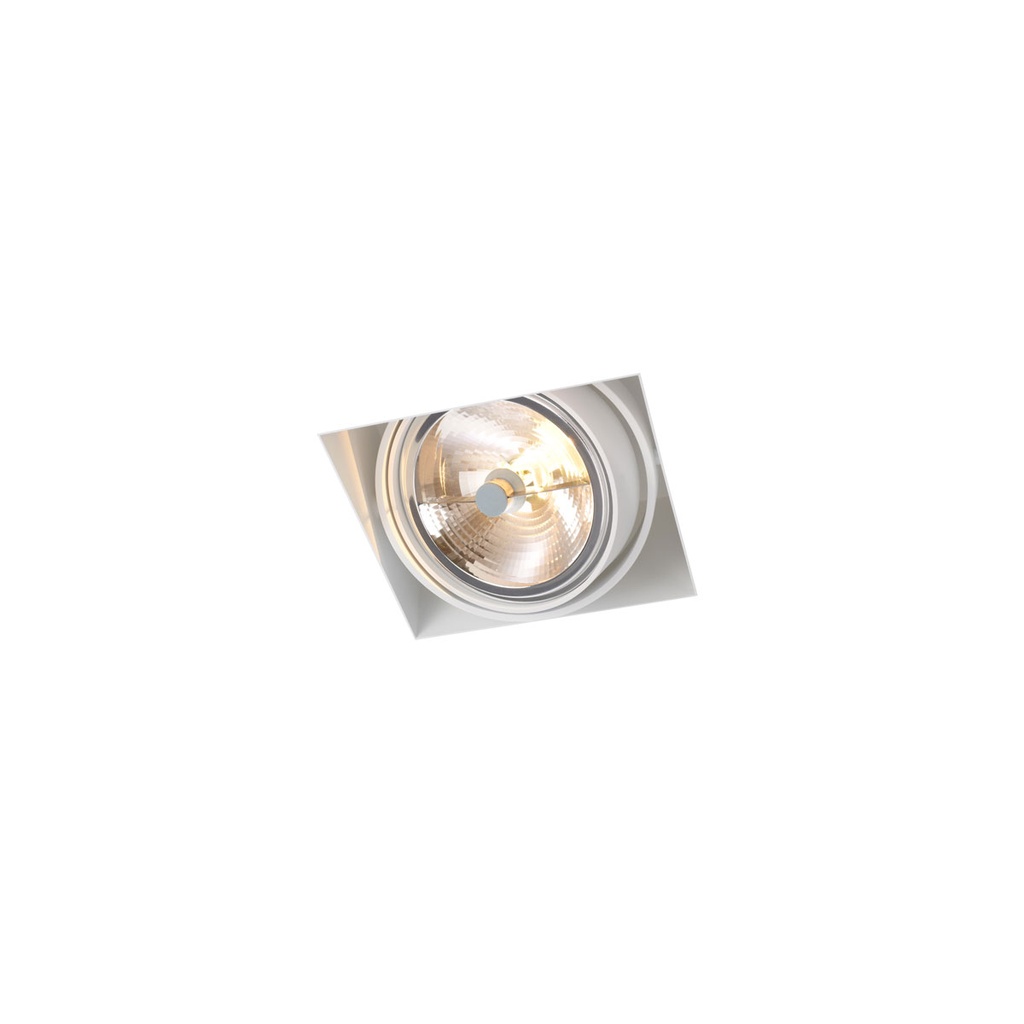 R110 in G53 WHITE ring + BLACK frame + BLACK int. / Transf. excl. / Bulb excl.      IP20