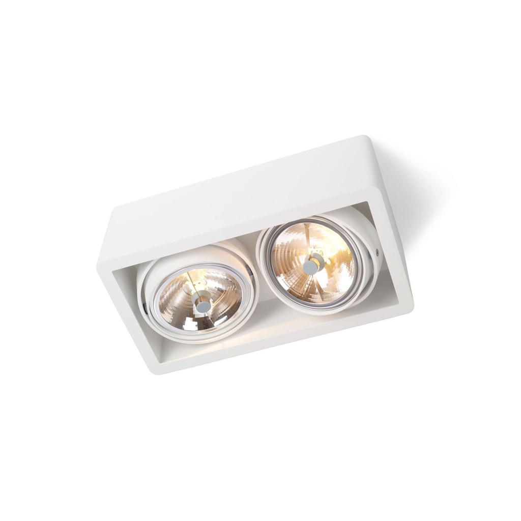 R111 in Rimless WHITE ring + WHITE int. / Transf. excl. / Bulbs excl.       IP20