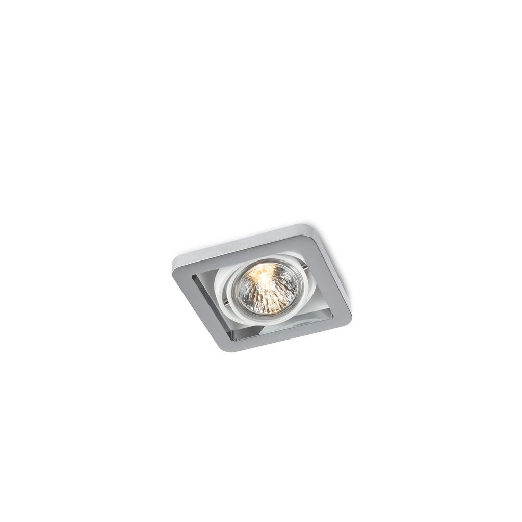 R51 in GU10 WHITE ring + WHITE frame + WHITE int. / Bulb excl.      IP20