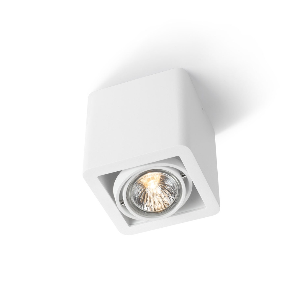 R51 in LED Rimless WHITE ring + BLACK int. / WW - 25° / Driver excl.       IP20