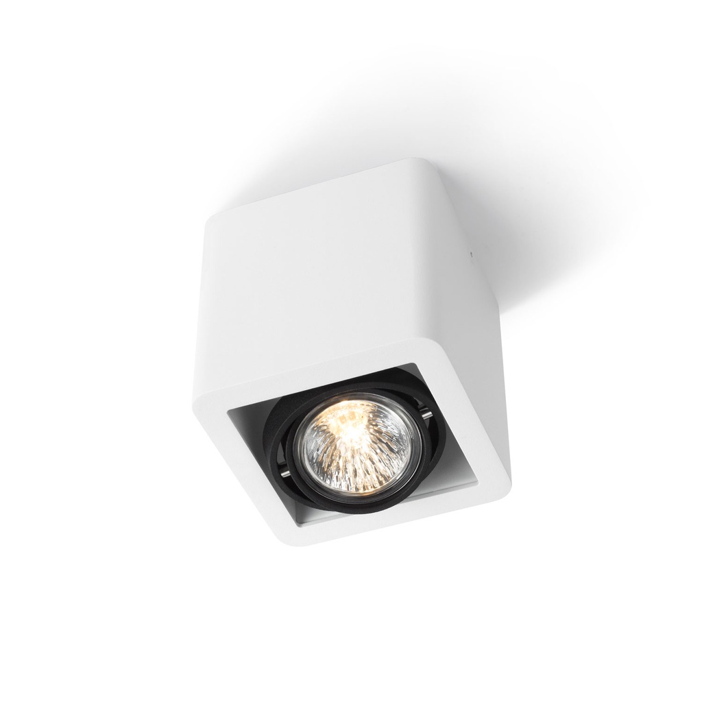 R51 in LED Rimless WHITE ring + BLACK int. / WW - 10° / Driver excl.       IP20