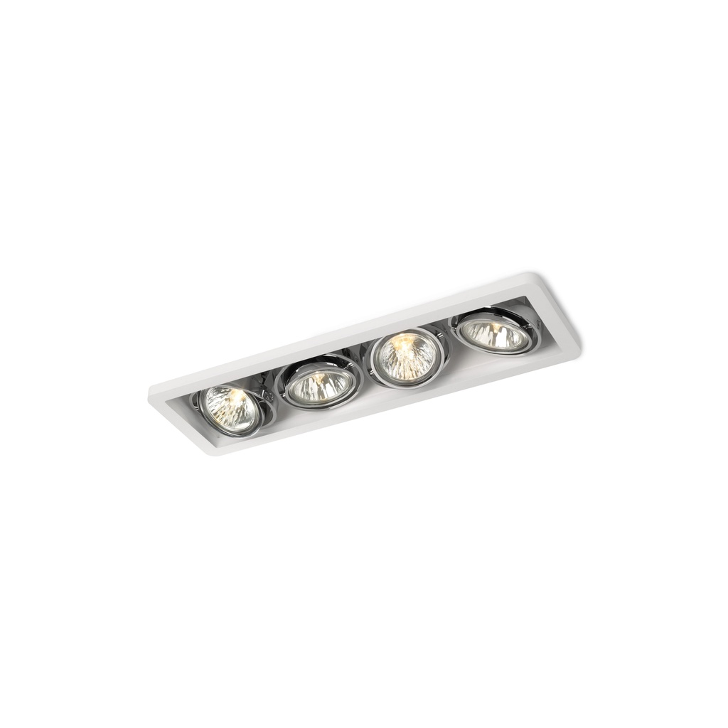 R52 up LED BLACK frame + BLACK int. + BLACK ring / WW - 40° / Driver incl. / dimmable (TRIAC/IGBT)      IP20
