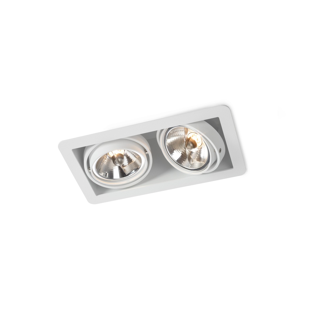 R54 up LED BLACK frame + BLACK int. + BLACK ring / WW - 25° / Driver incl. / dimmable (TRIAC/IGBT)      IP20
