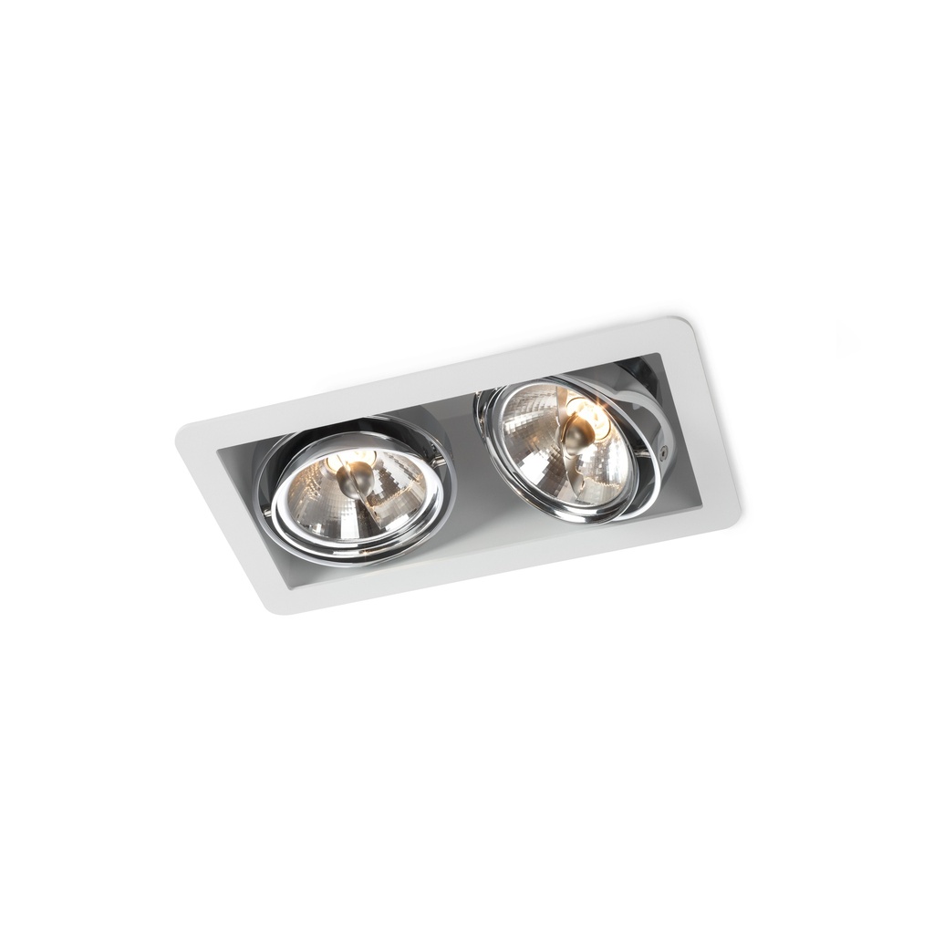 R54 up LED BLACK frame + BLACK int. + BLACK ring / WW - 40° / Driver incl. / dimmable (TRIAC/IGBT)      IP20