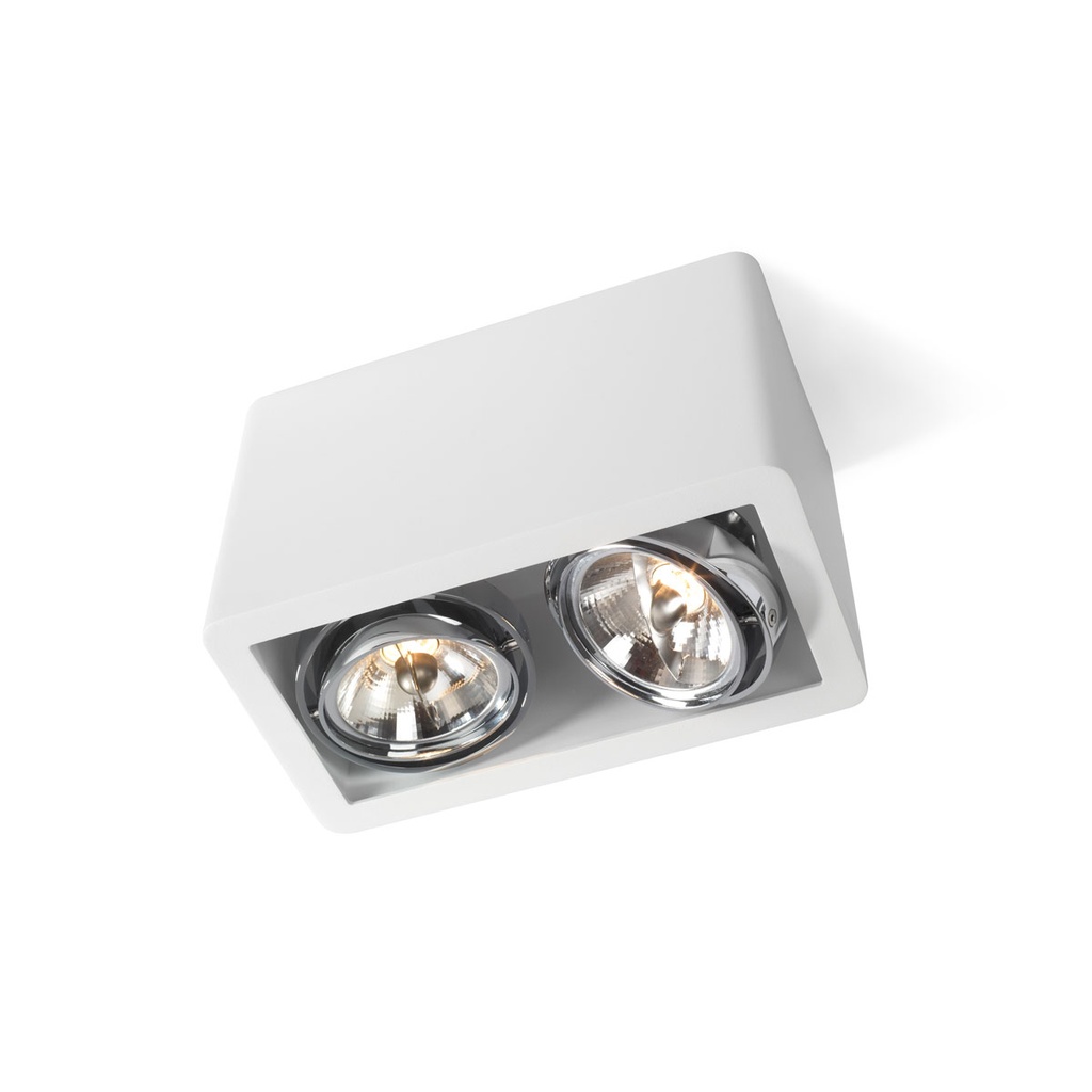 R70 in Rimless CHROME ring + WHITE int. / Transf. excl. / Bulbs excl.      IP20