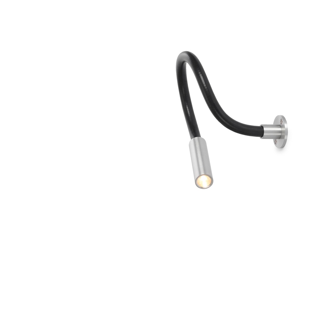 Scar-Led 1FD built-in 45 BRONZE frame + BRONZE flex L200mm / WW - 10° / Driver incl. (remote mounting) / dimmable 500mA (PUSH-DIM or 1-10V)114LM 2700K CRI93 IP50