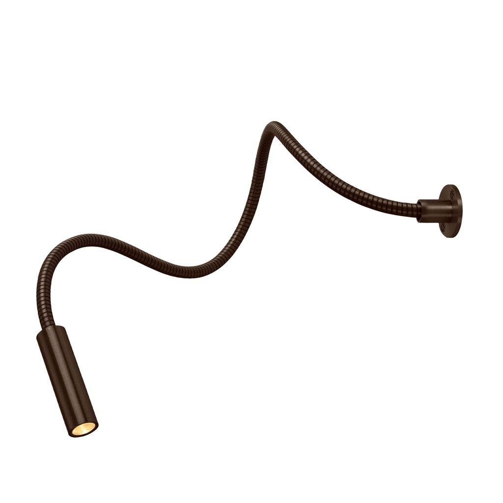Scar-Led 1FD built-in 45 BRONZE frame + BRONZE flex L750mm / WW - 10° / Driver incl. (remote mounting) / non-dimmable157LM 2700K CRI93 IP50