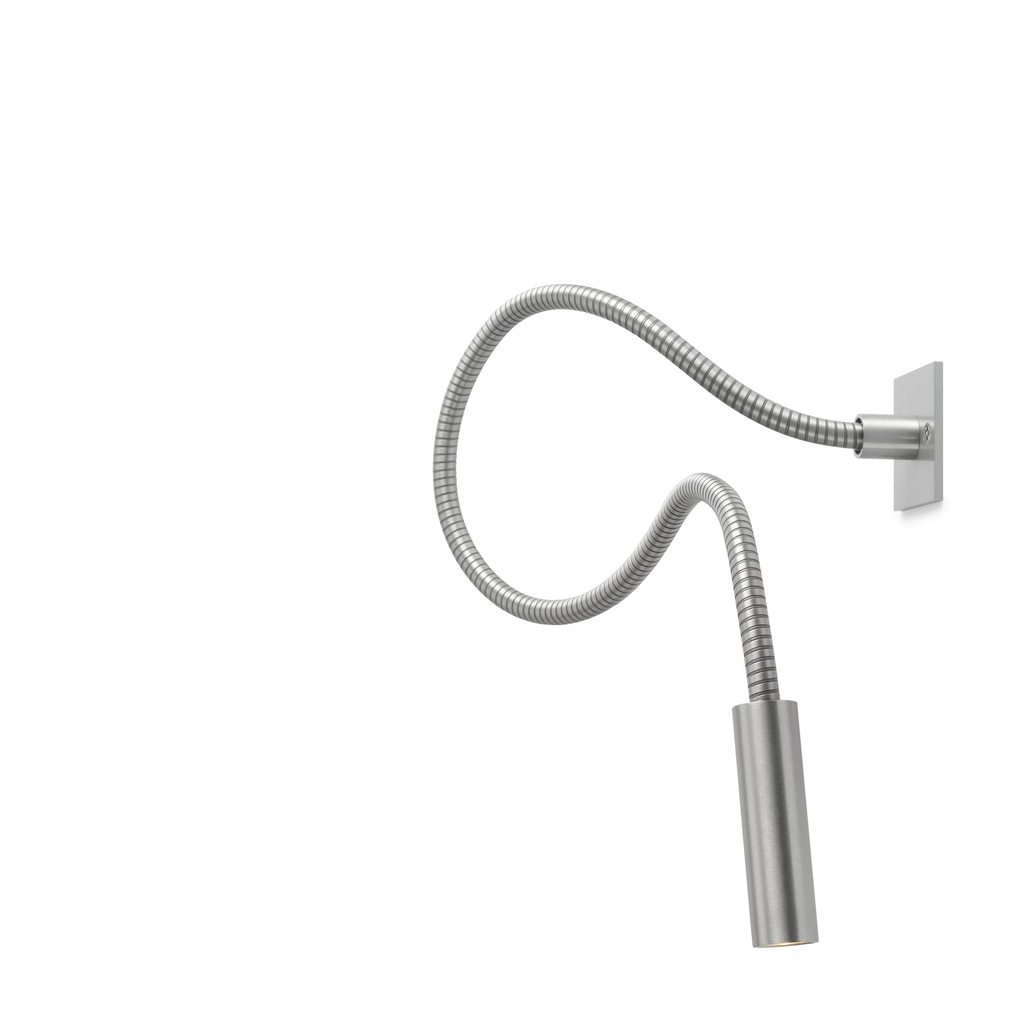 Scar-Led 1FD built-in 60 ALU frame + BLACK flex L750mm / WW - 10° / Driver incl. (remote mounting) / dimmable 500mA (PUSH-DIM or 1-10V)114LM 2700K CRI93 IP50