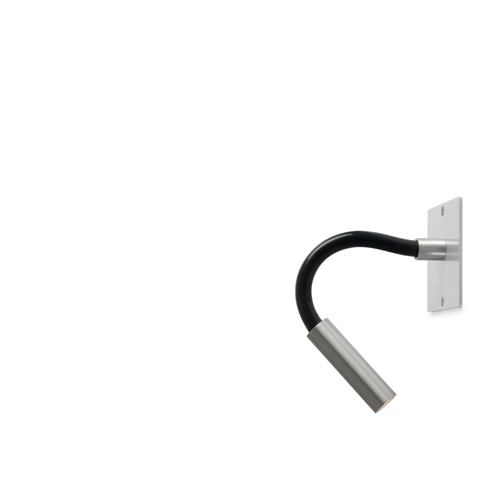 Scar-Led 1FD built-in 95 ALU frame + BLACK flex L200mm / WW - 40° / Driver incl. (remote mounting) / non-dimmable157LM 2700K CRI93 IP50