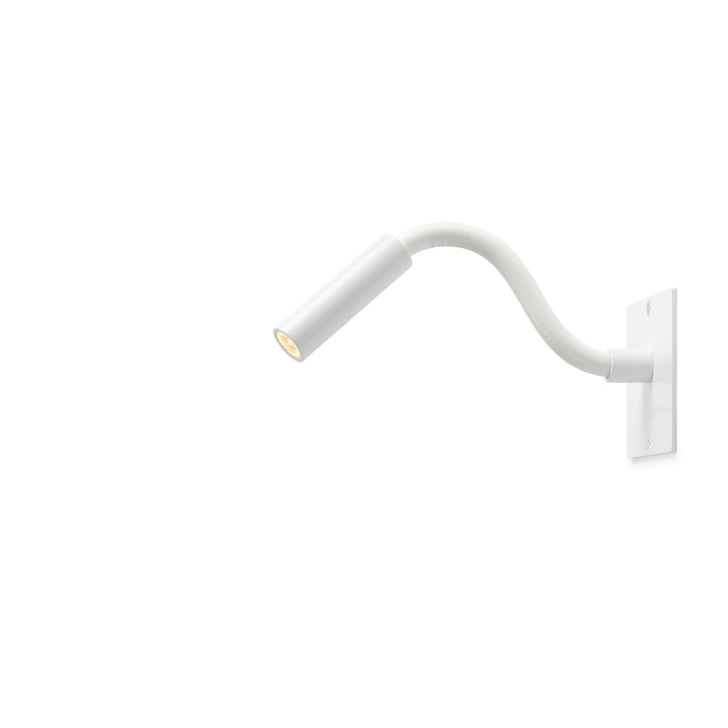 Scar-Led 1FD built-in 95 WHITE frame + WHITE flex L200mm / WW - 10° / Driver incl. (remote mounting) / non-dimmable 157LM 2700K CRI93 IP50