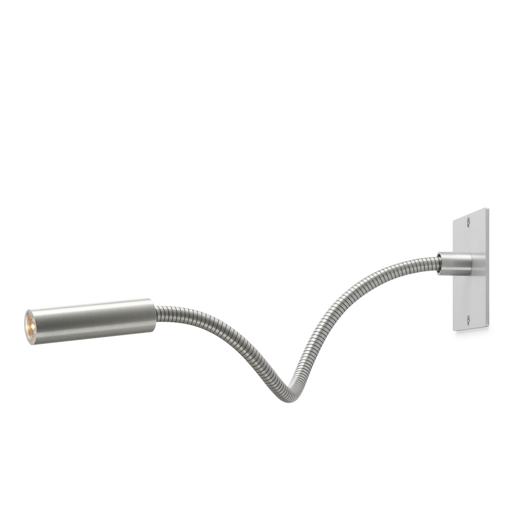 Scar-Led 1FD built-in 95 ALU frame + ALU flex L400mm / WW - 25° / Driver incl. (remote mounting) / non-dimmable 157LM 2700K CRI93 IP50