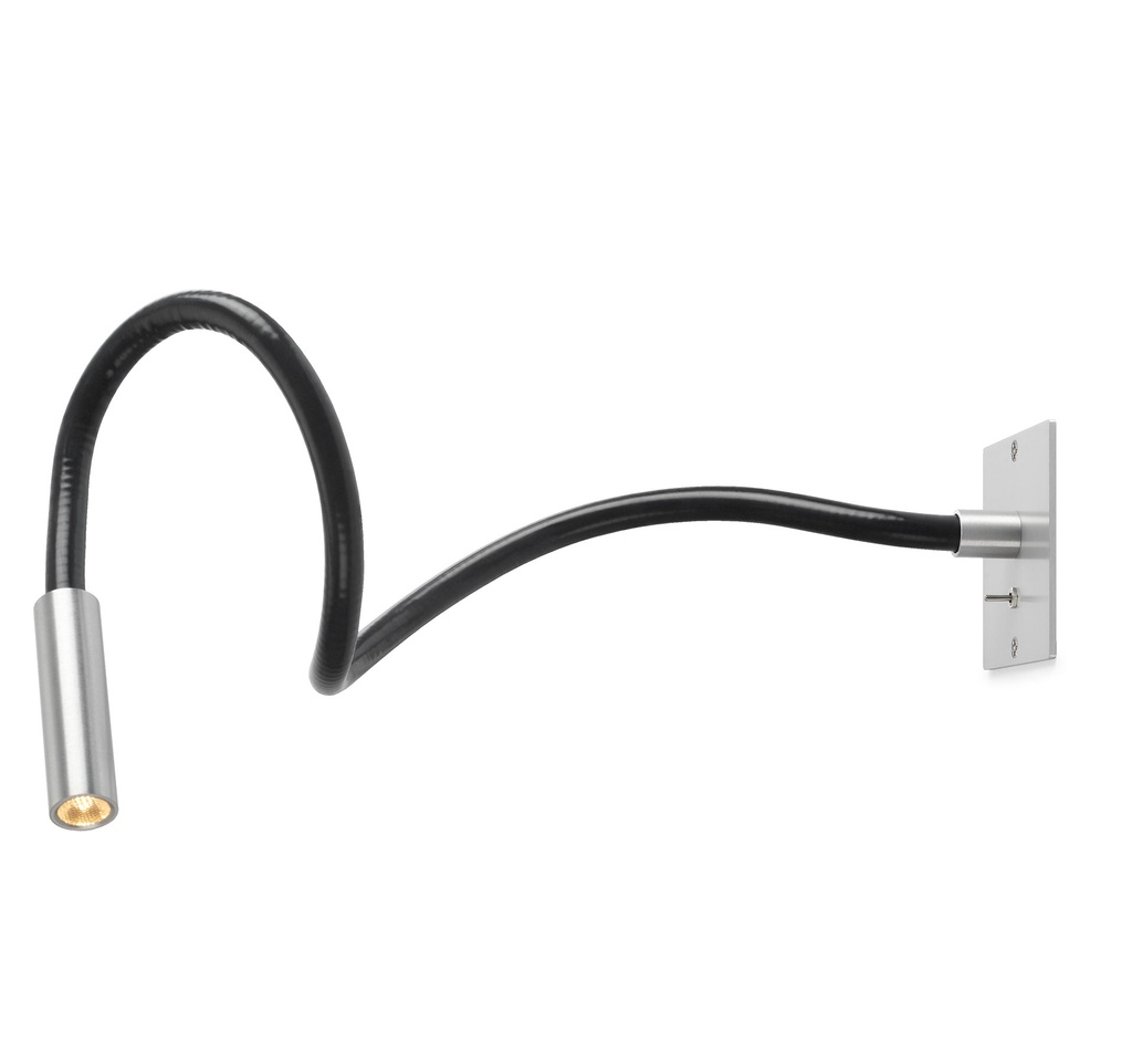 Scar-Led 1FD built-in 95 BRONZE frame + BRONZE flex L400mm / WW - 40° / Driver incl. (remote mounting) / dimmable 500mA (PUSH-DIM or 1-10V) 114LM 2700K CRI93 IP50