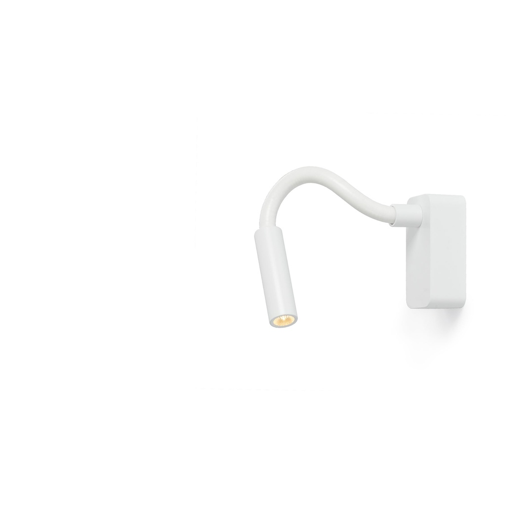 Scar-Led 1FD built-up ALU frame + BLACK flex L200mm / WW - 10° / Driver incl. / non-dimmable 114LM 2700K CRI93 IP50