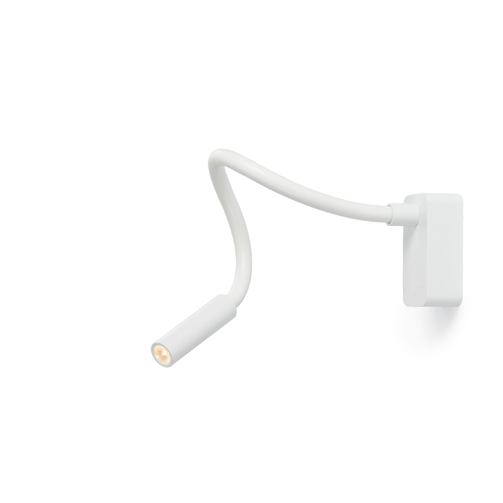 Scar-Led 1FD built-up ALU frame + BLACK flex L400mm / WW - 10° / Driver incl. / non-dimmable 114LM 2700K CRI93 IP50