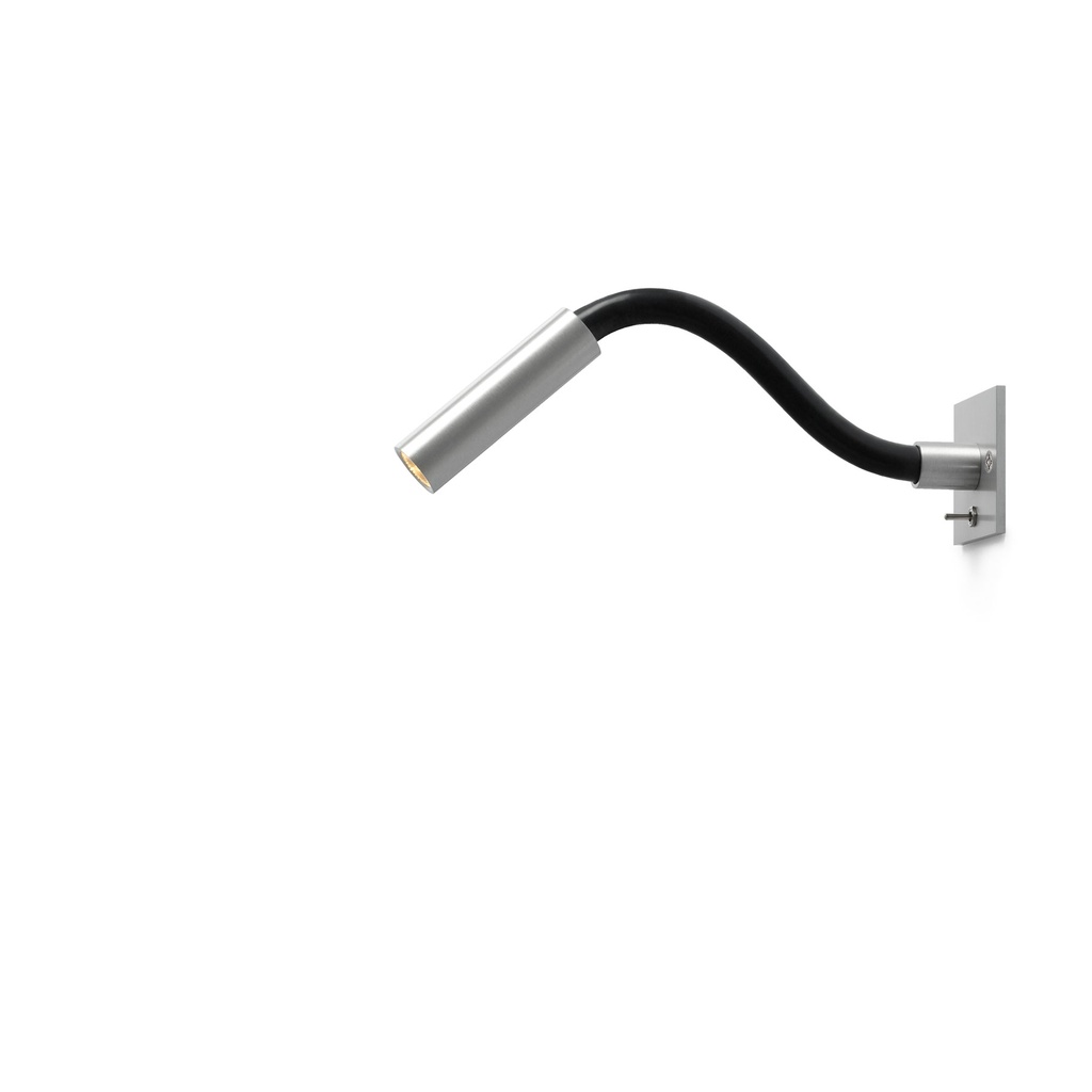 Scar-Led 1FD built-up BLACK frame + BLACK flex L750mm / WW - 40° / Driver incl. / non-dimmable 114LM 2700K CRI93 IP50
