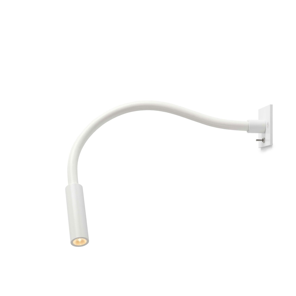 Scar-Led 1FDS built-in 60 ALU frame + ALU flex L400mm / WW - 25° / Switch + driver incl. (remote mounting) / non-dimmable114LM 2700K CRI93 IP50