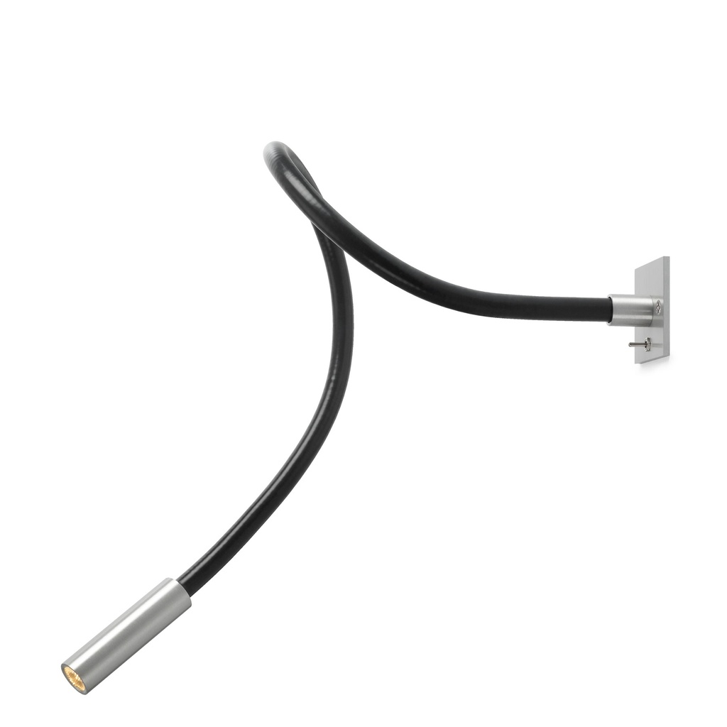 Scar-Led 1FDS built-in 60 BRONZE frame + BRONZE flex L400mm / WW - 10° / Switch + driver incl. (remote mounting) / dimmable 500mA (PUSH-DIM)157LM 2700K CRI93 IP50
