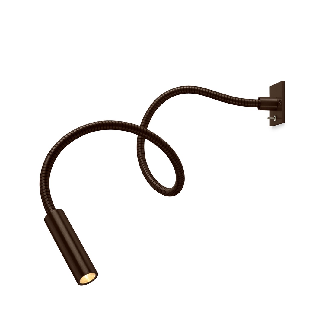 Scar-Led 1FDS built-in 60 BLACK frame + BLACK flex L750mm / WW - 40° / Switch + driver incl. (remote mounting) / non-dimmable114LM 2700K CRI93 IP50